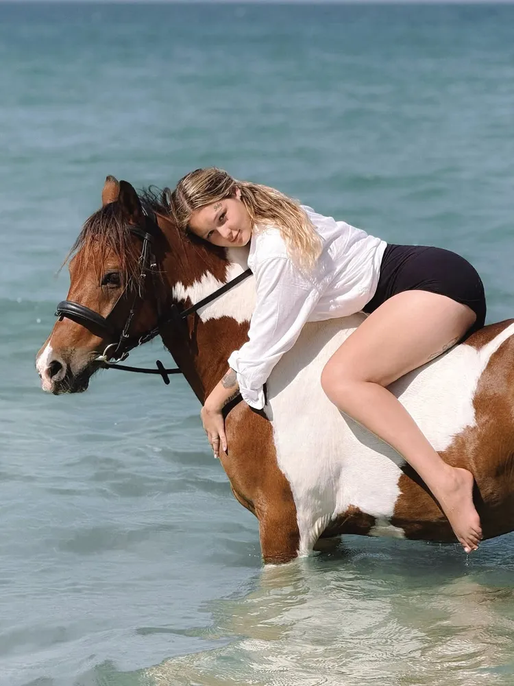 horse riding red sea egypt