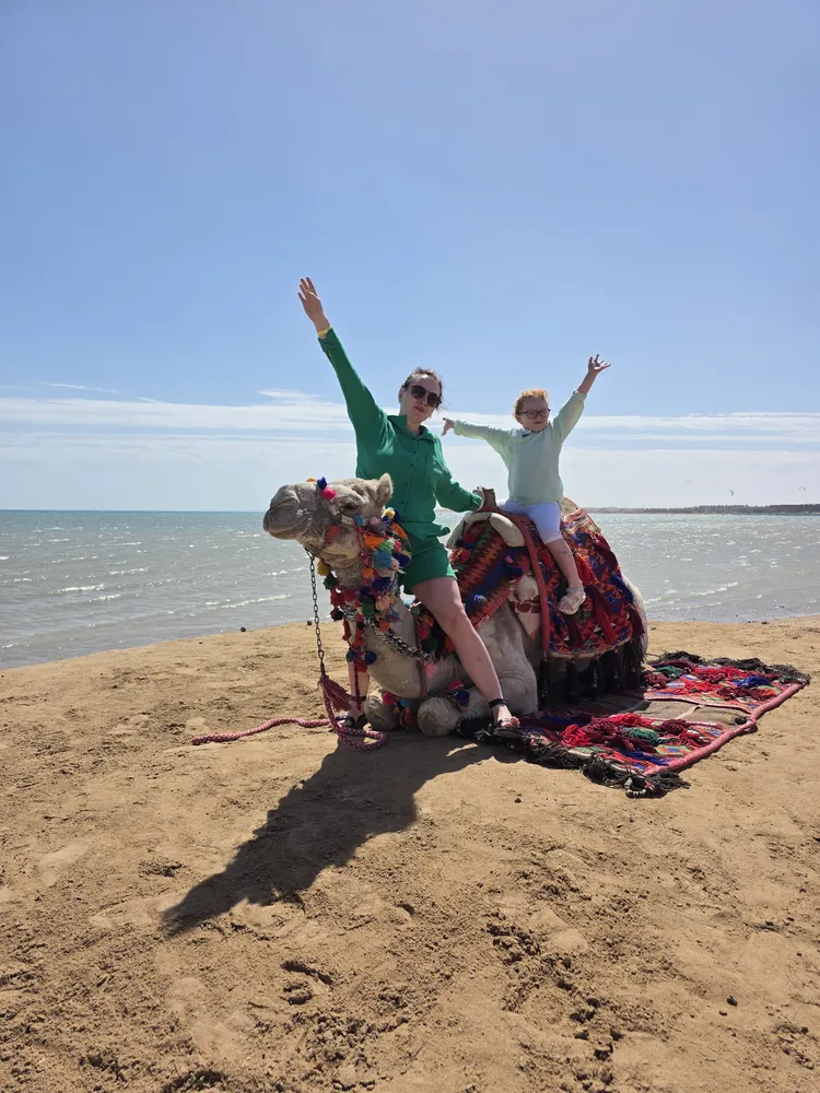 Camel Riding in Egypt