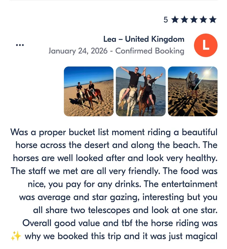 Private Horse Riding Hurghad