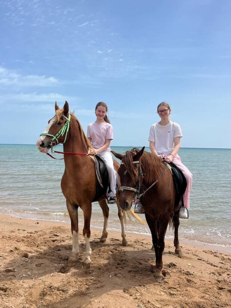 Beautiful beach rides